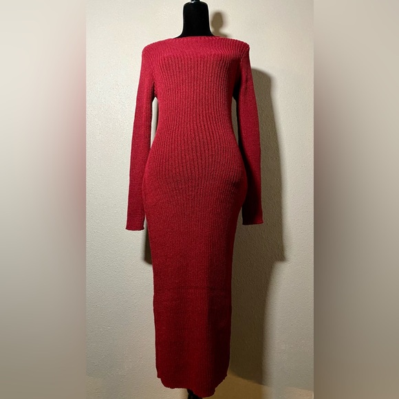 Shaw+Sweater Dress Set - Picture 6 of 9